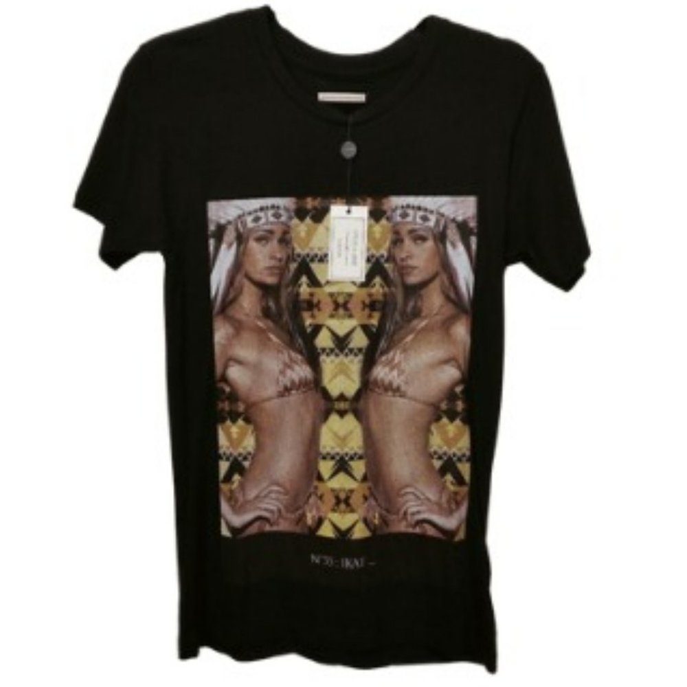 NEW- Eleven Paris Life Is a Joke Graphic T-Shirt Size Small